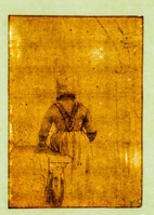 O+ 051
<br/>
Vrouw in Noordhollands kostuum, op de rug gezien ('Geertje Dircx')
<br/>
<em>Rembrandt (1606-1669)</em>